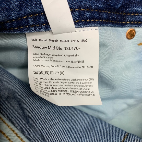 Acne studios, denim skirt, like new, with tag - Picture 7 of 7